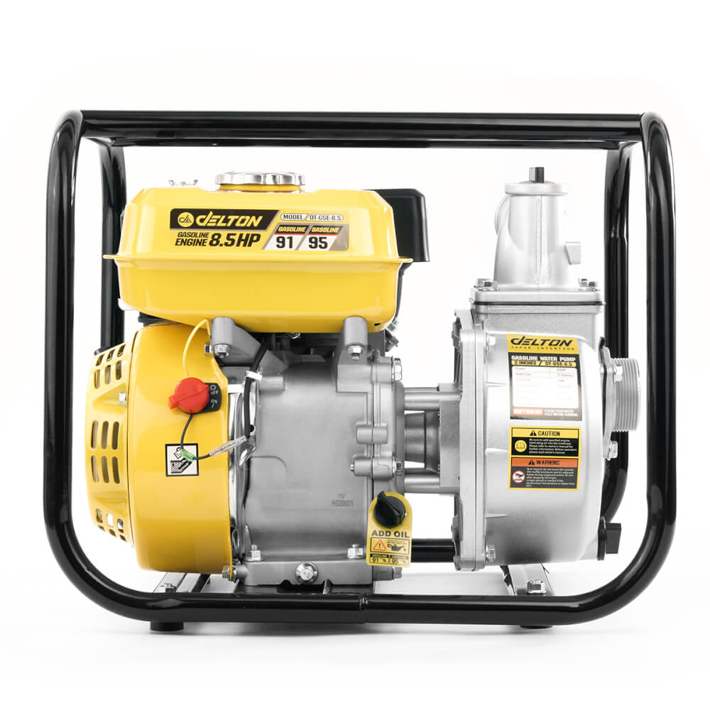 เครื่องยนต์สูบน้ำ DELTON รุ่น DT-GSE-8.5 ขนาด 2 นิ้ว 8.5 แรงม้า